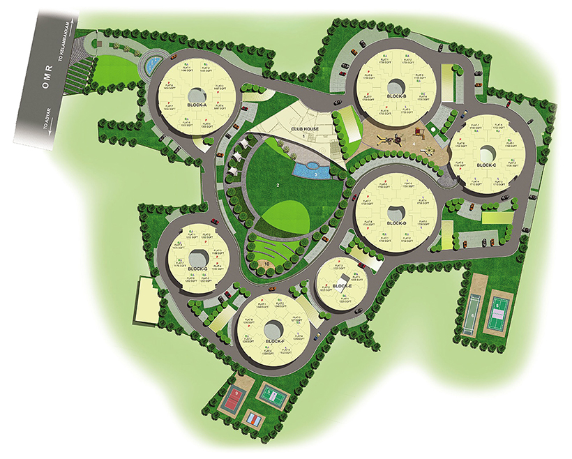 Inseli Park Site Plan